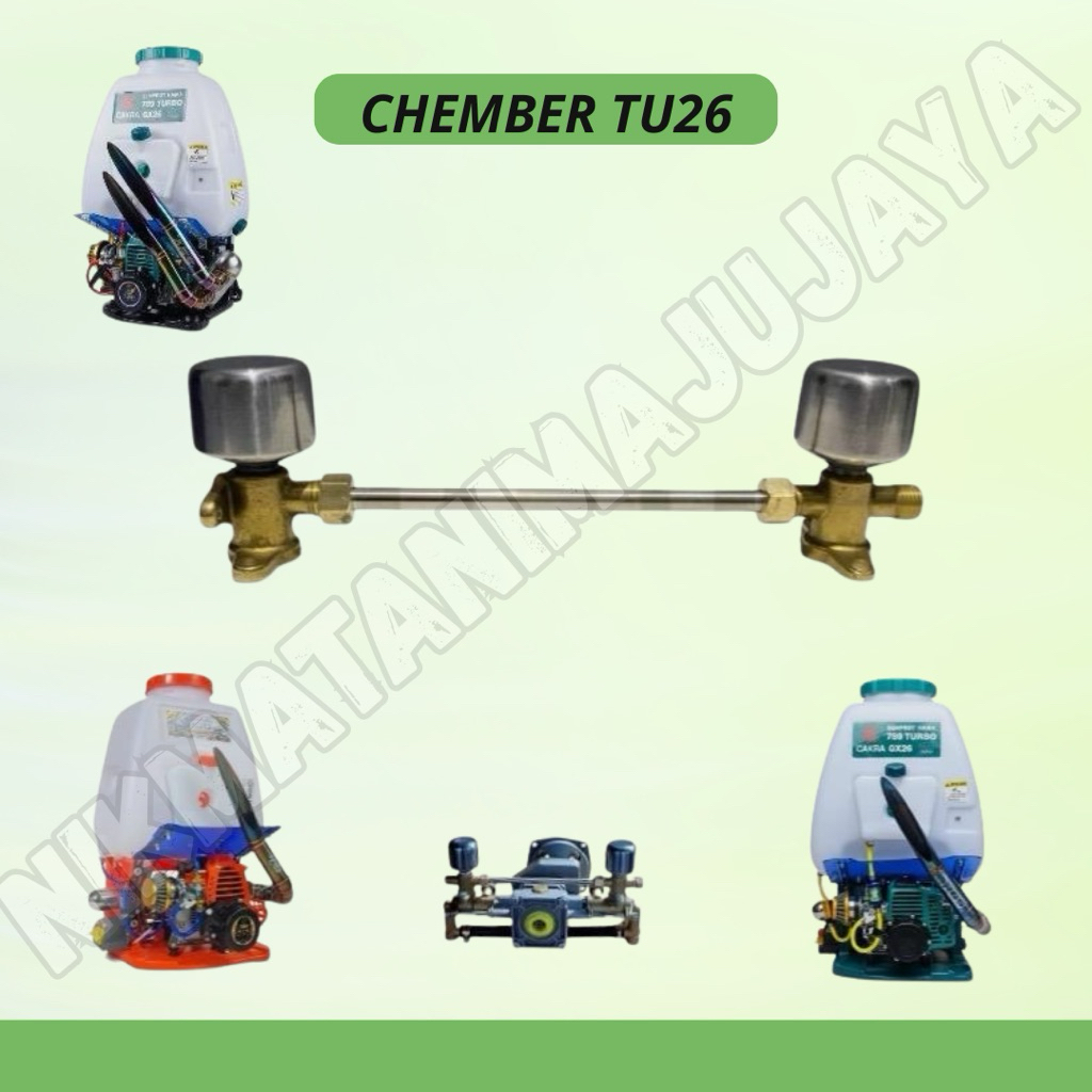 Chember Turbo Tu26 Fullset  Tabung Chember Kanan Kiri Mesin Semprot 2Tak & 4Tak