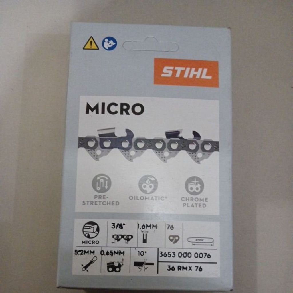 Rantai belah senso Bar 22 Stihl