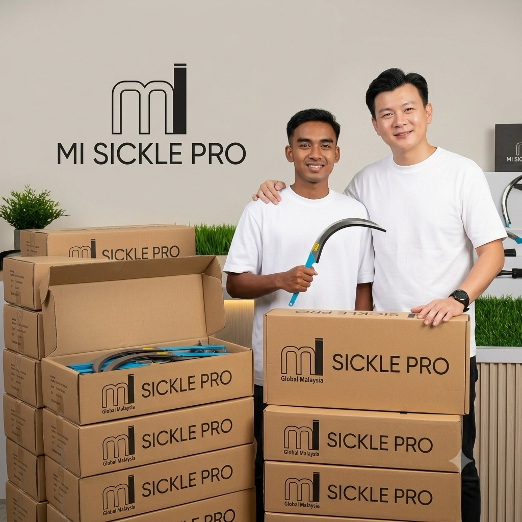 50 PCS EGREK MI GLOBAL SICKLE PRO MALAY TAHAN KARAT/PERKAKAS RUMAH