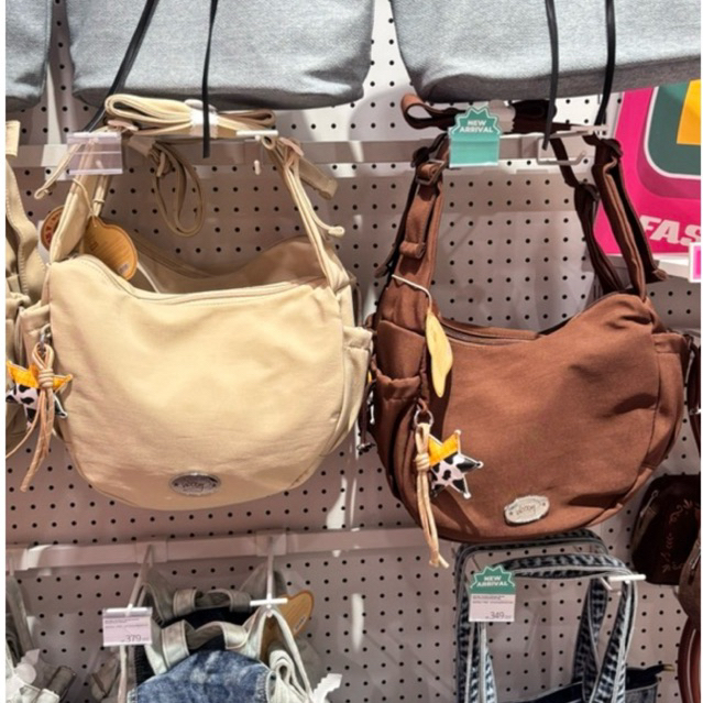 OHSOME - Qyounger tas selempang toy Story 5 woody beige brown