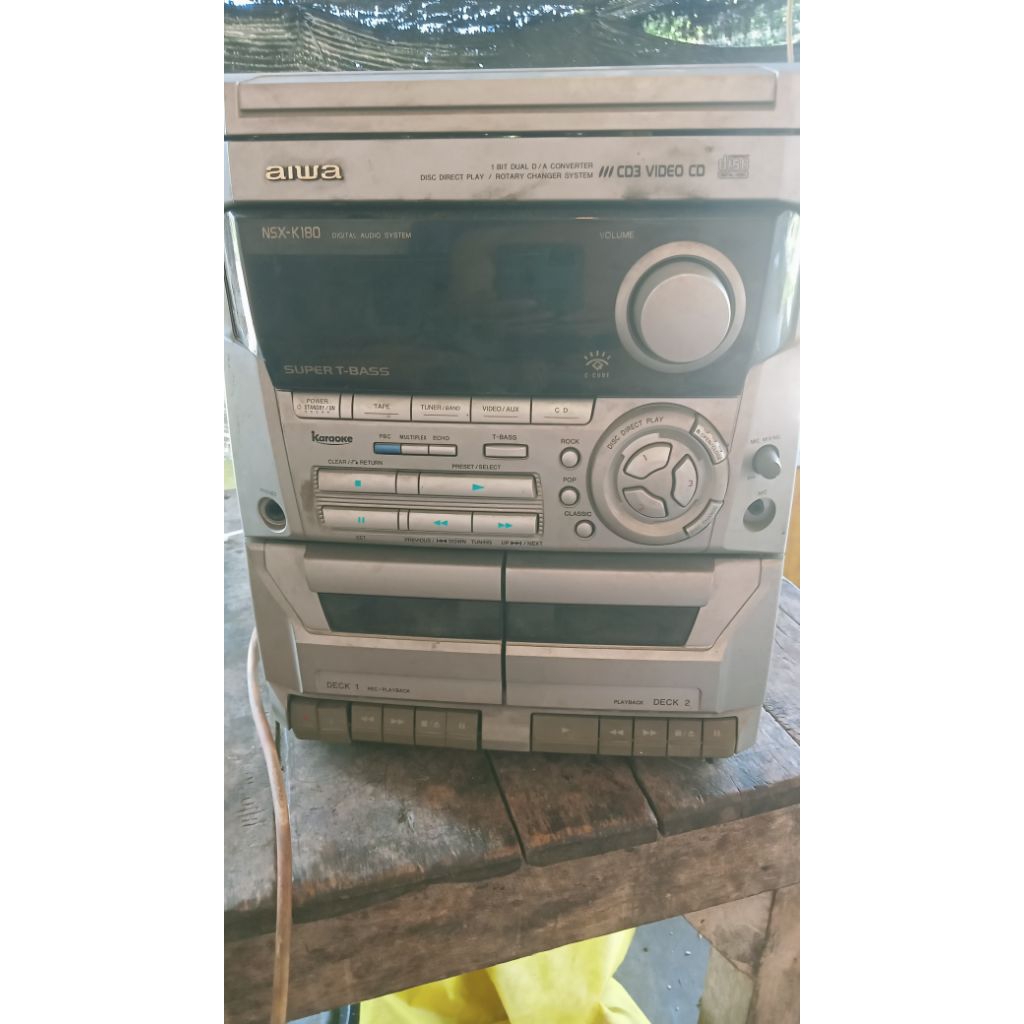 head compo aiwa  NSX K180 MINUS