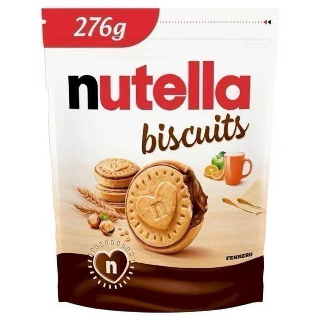 Nutella Biscuits T20/Isi 20 Biskuit Coklat Nutella Renyah