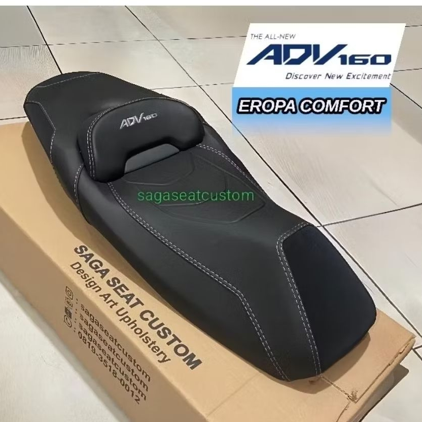 Jok ADV 160 eropa comfort custom latex kulit MBtech