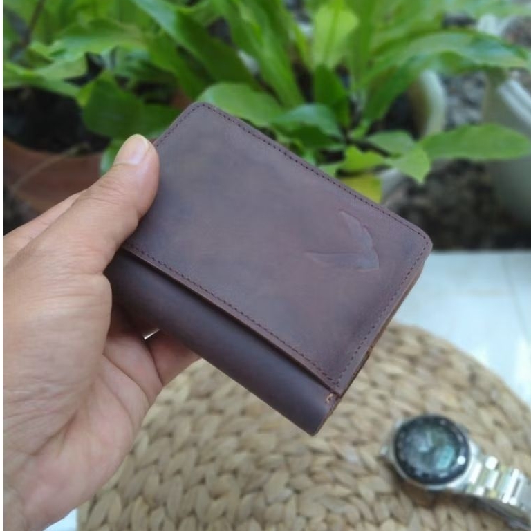 dompet cowokkulit crazy horse
