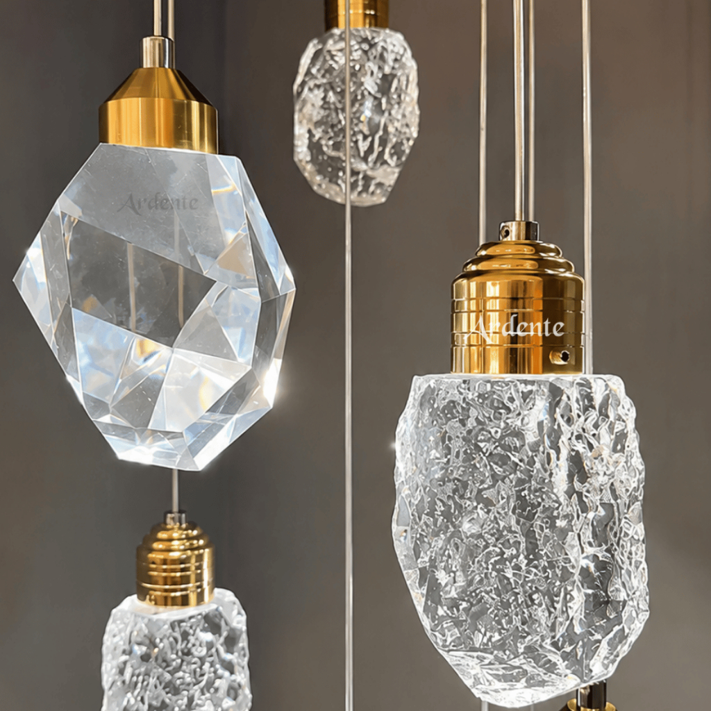 ARDENTE 000457 Lampu Gantung / Pendant Lamp Modern Luxury Crystal Void