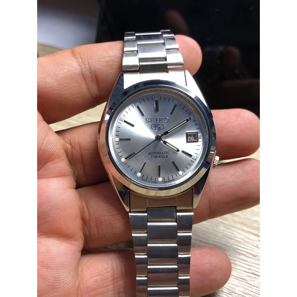 seiko 5 automatic kondisi baik mulus normal