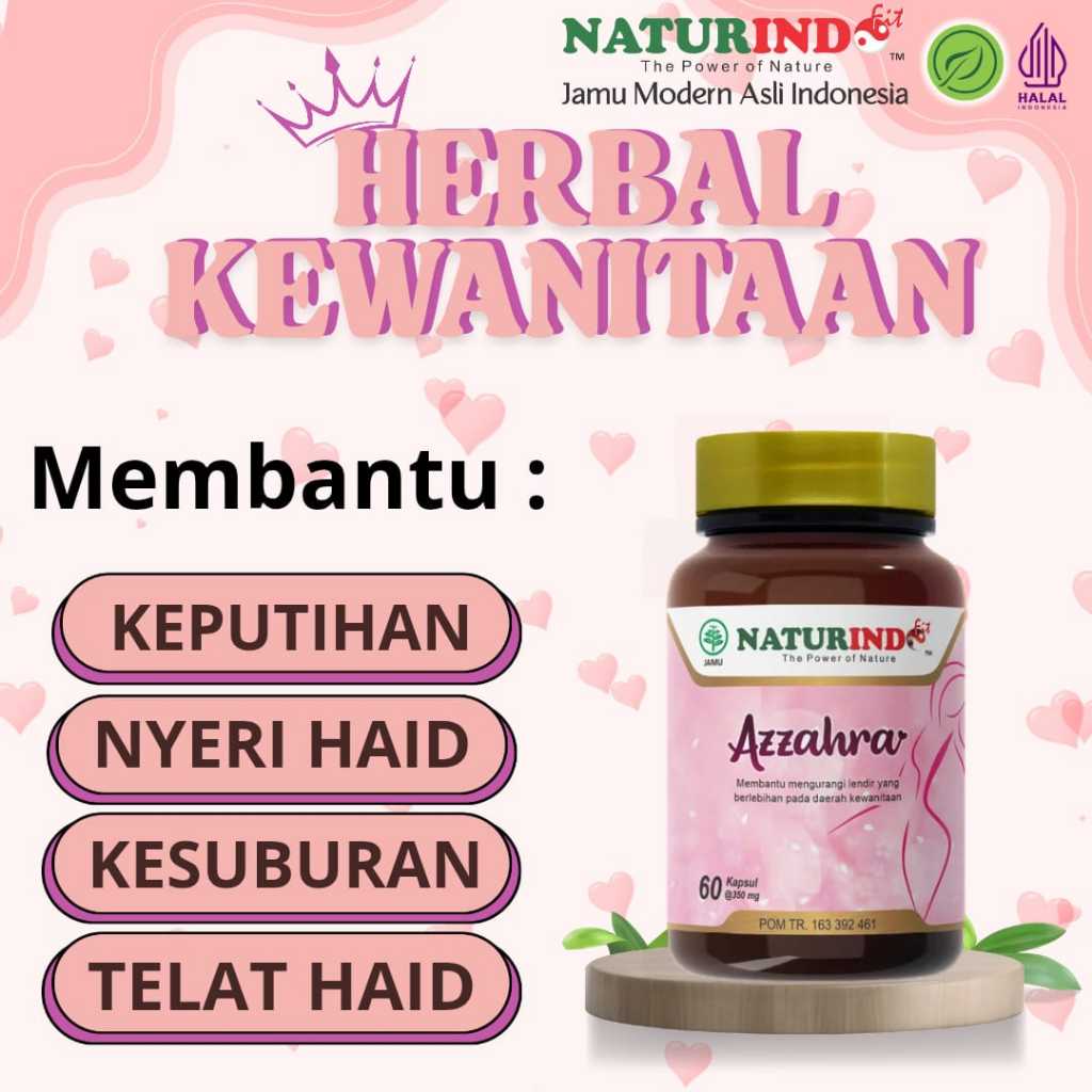Jamu Herbal Kewanitaan Azzahra Naturindo