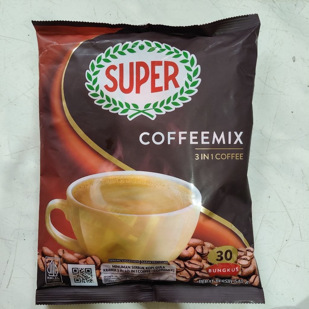 Coffee mix 3IN1 IMPORT MALAYSIA 30Sachet  / KOPI MIX / Coffee Mix 3 IN 1 SUPER 30 Sachet / Kopimix S