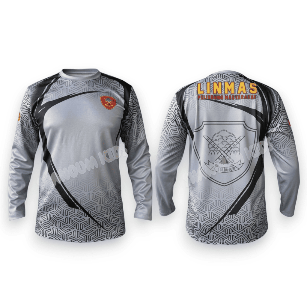 Kaos LINMAS - Kaos Satlinmas Tangan Panjang dalaman Linmas bahan jersey dryfit