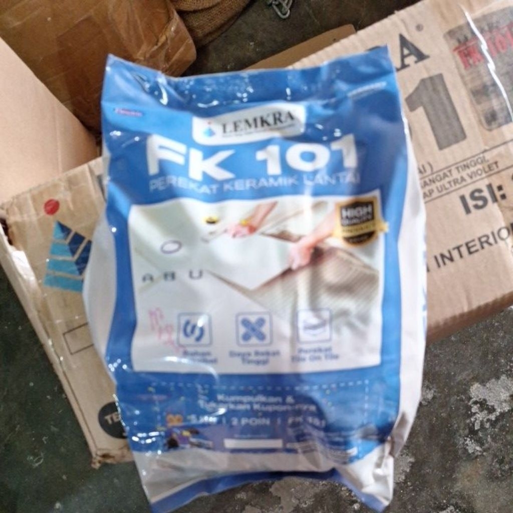 LEMKRA FK-111 ABU/Semen Perekat Dinding Kramik @ 5Kg