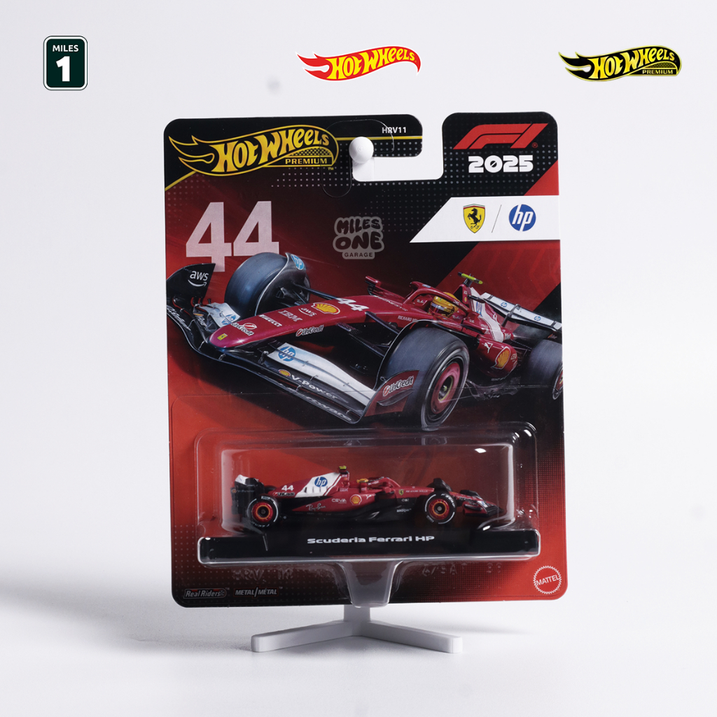 Hot Wheels F1 - Ferrari Lewis Hamilton 44 - Hot Wheels Premium - Hot Wheels Formula One 2025 Series 