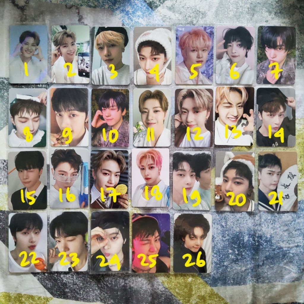 [READY STOCK] PC MATTHEW ZEROBASEONE ZB1 POB LD YITS MELPO YHMAH CIPA BLUPA DICON ZERONI YURA YURA P