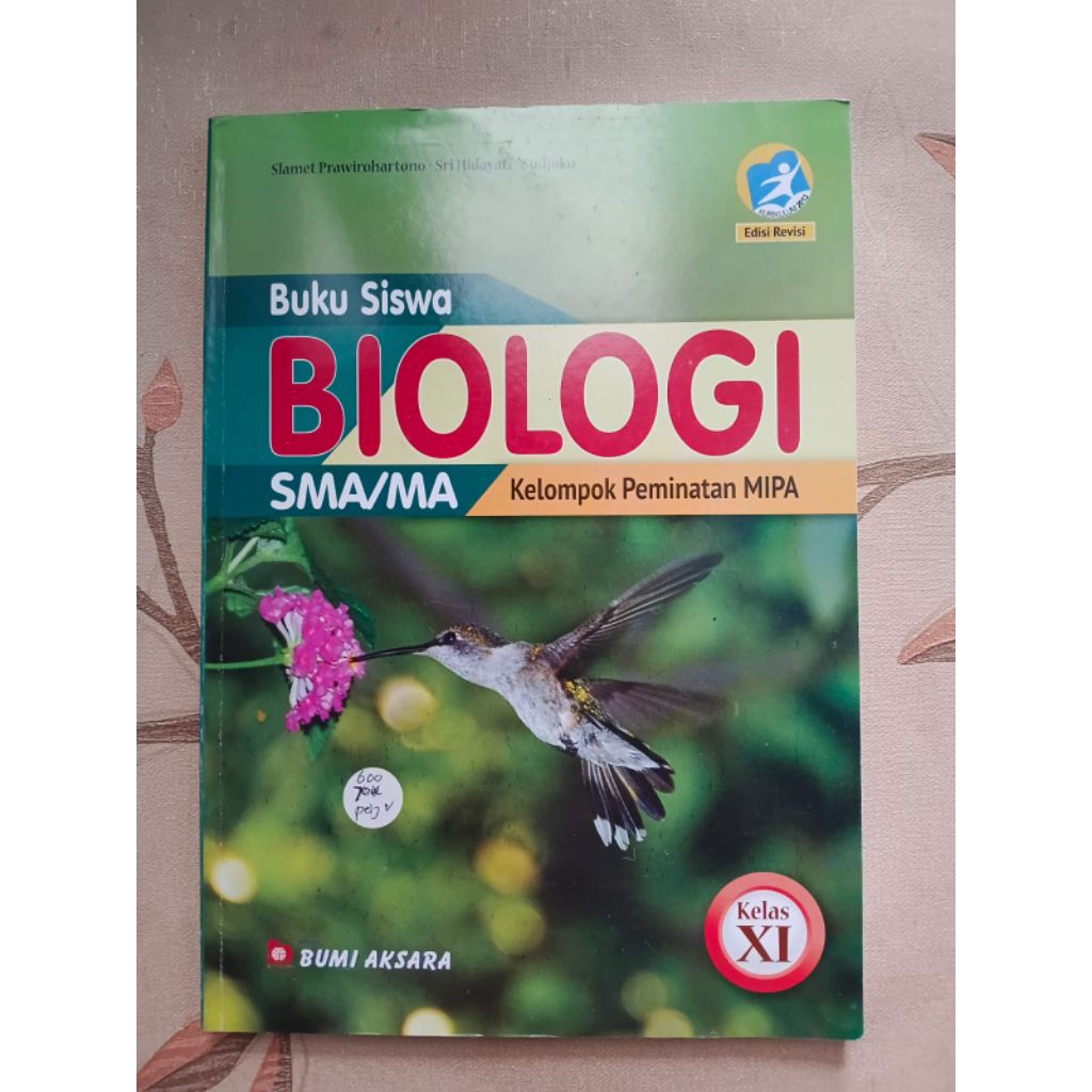 Biologi 2 untuk SMA/MA Kelas XI (Kurikulum 2013)