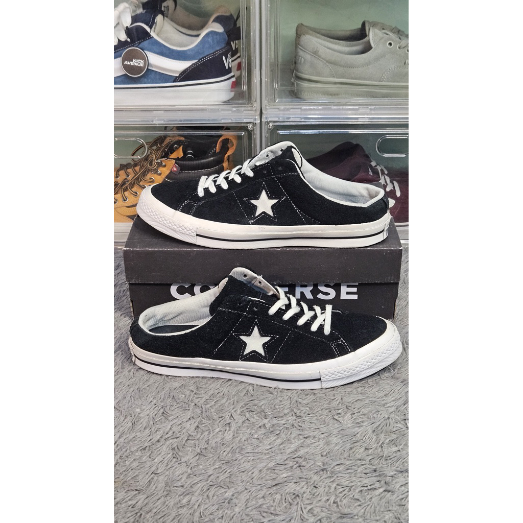 Converse One Star Mule Black White size 43