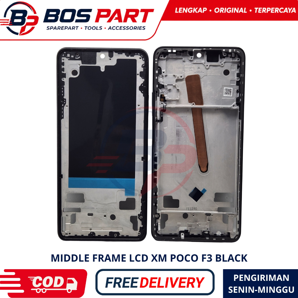 MIDDLE FRAME LCD XIAOMI POCO F3 / DUDUKAN LCD
