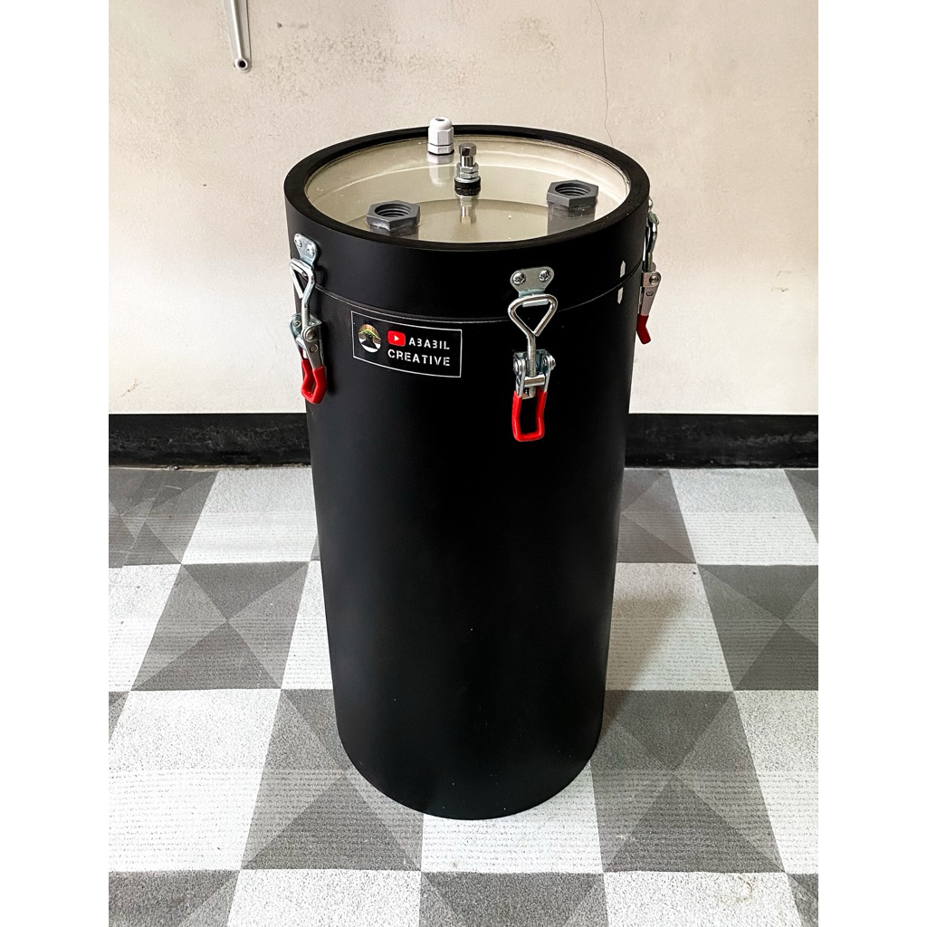 Filter Canister DIY 8 inch 45 cm tutup transparan | Filter Aquascape | Filter Aquarium