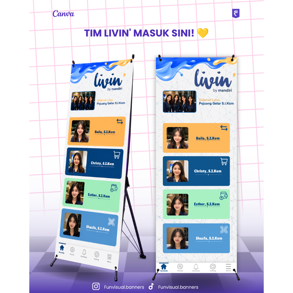 DESIGN BANNER SIDANG SKRIPSI TEMA BANK