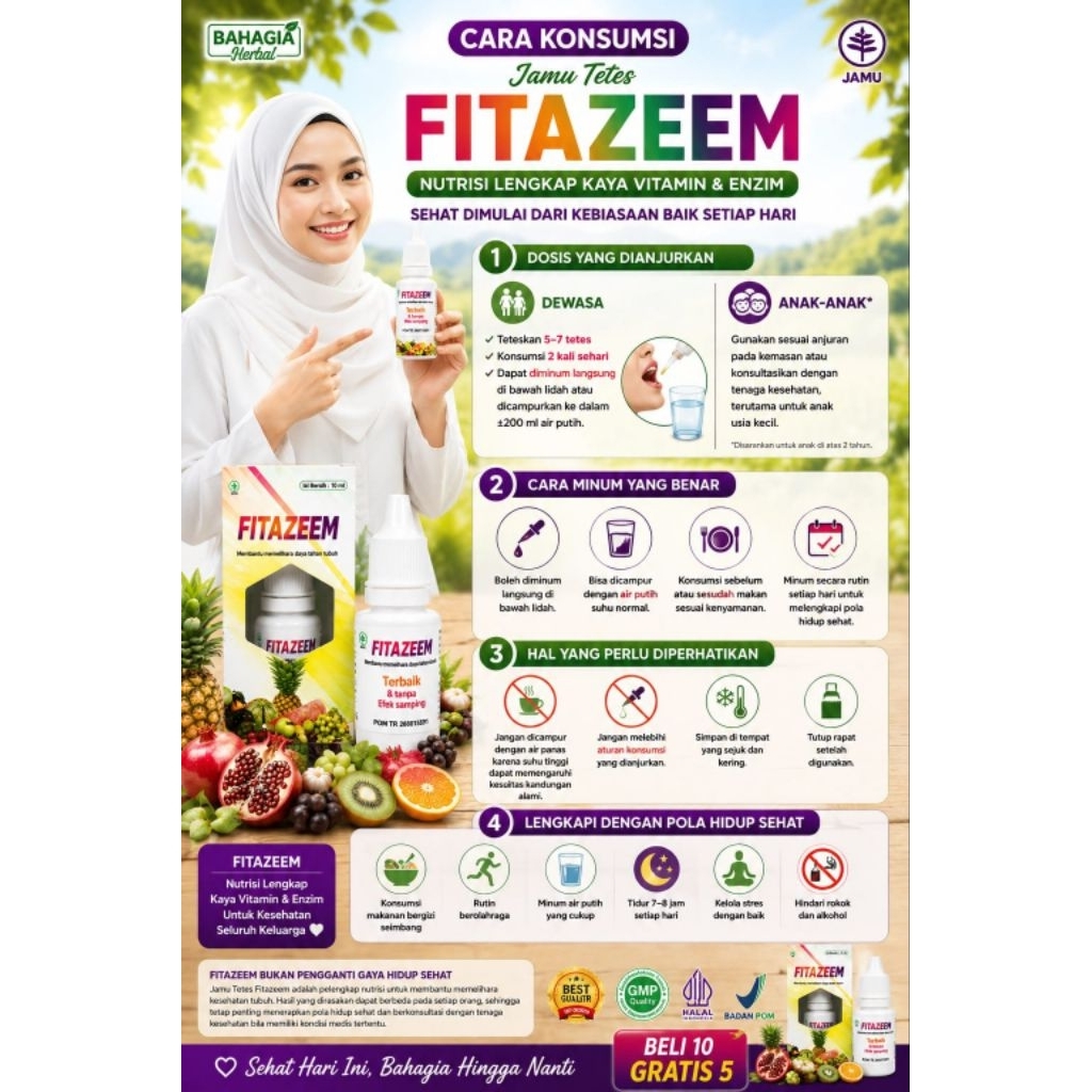 FITAZEEM VITAZM AJA18 SATU PRODUK