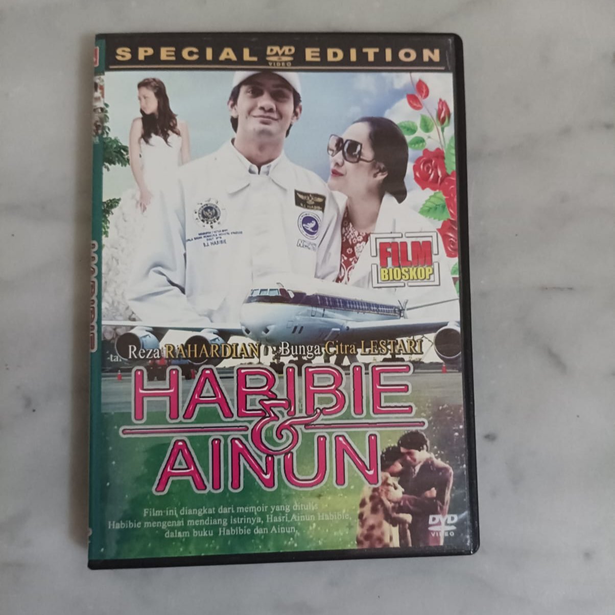 DVD original  Autobiografi HABIBIE & AINUN -  Bunga Citra LESTARI