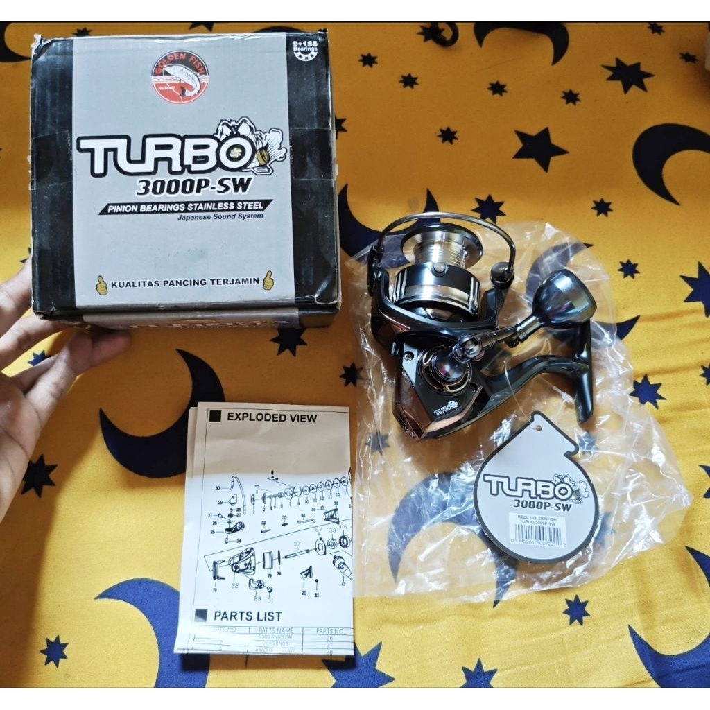 Reel Golden Fish TURBO 3000 SW