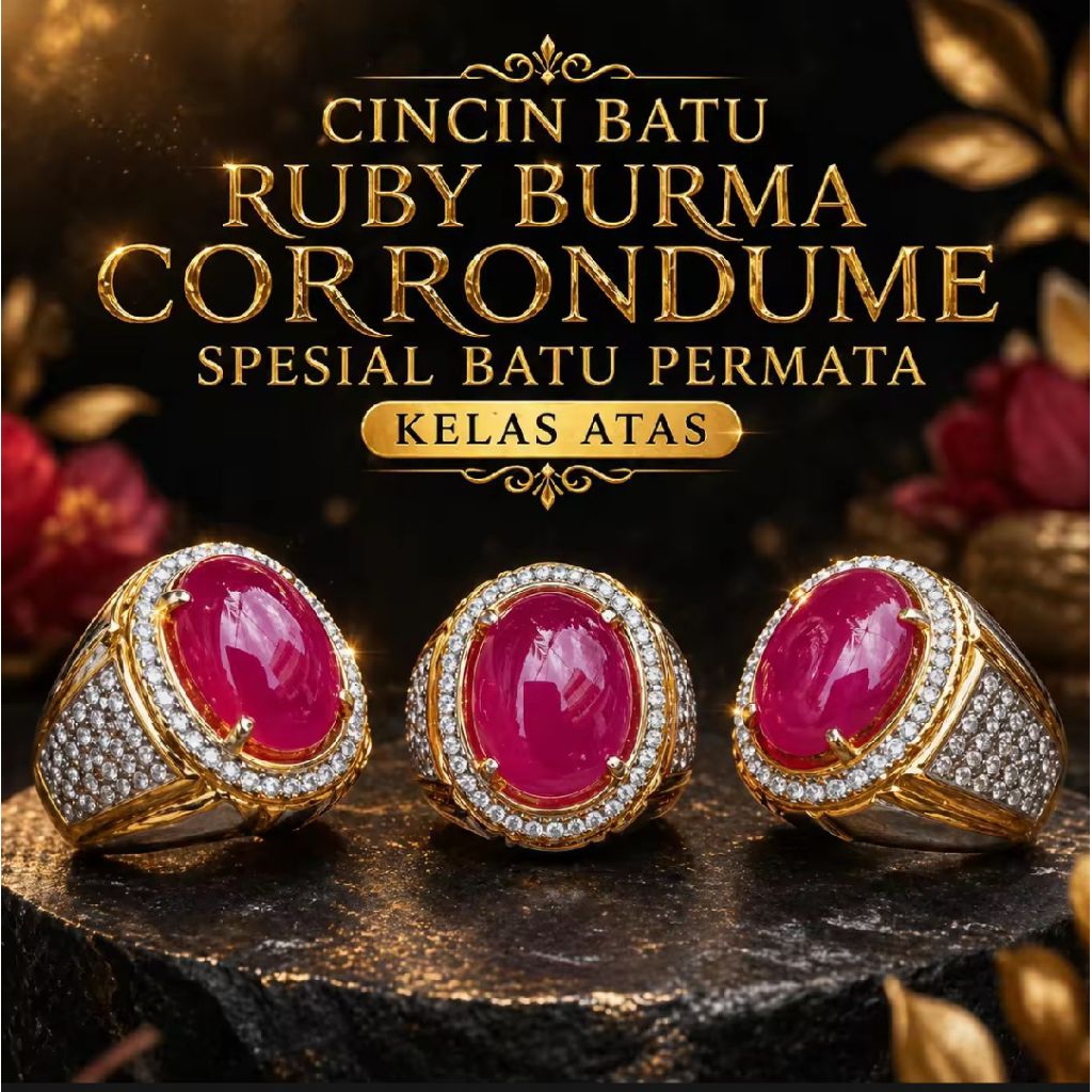 Batu Ruby burma Myanmar