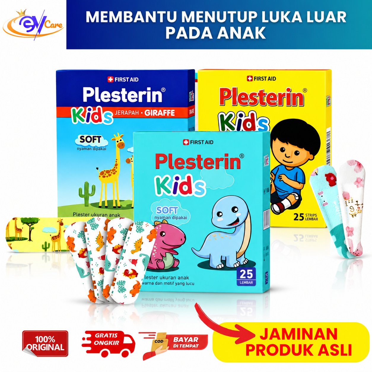Plester Luka Anak Karakter Onemed Hansaplast Luka Anak dan Dewasa Hansaplast Karakter Hansaplast Ant