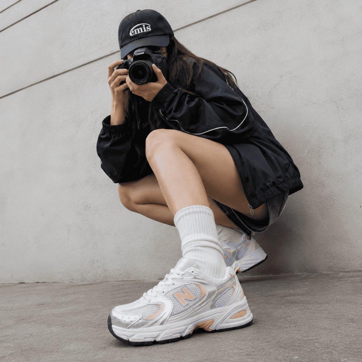 Sepatu Wanita NB 530 'White Light Pink' MR530ECP