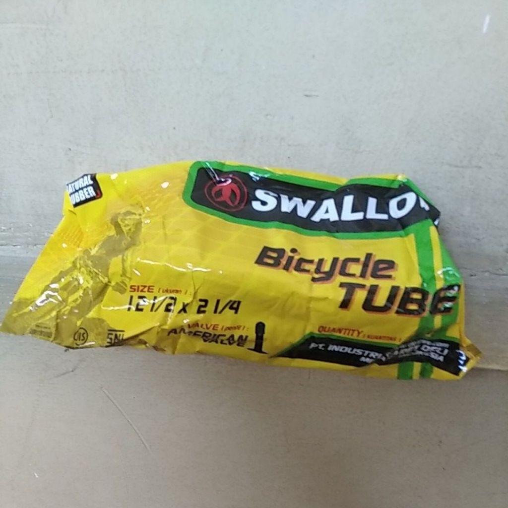 Termurah ban dalam sepeda anak ukuran 12 Swallow