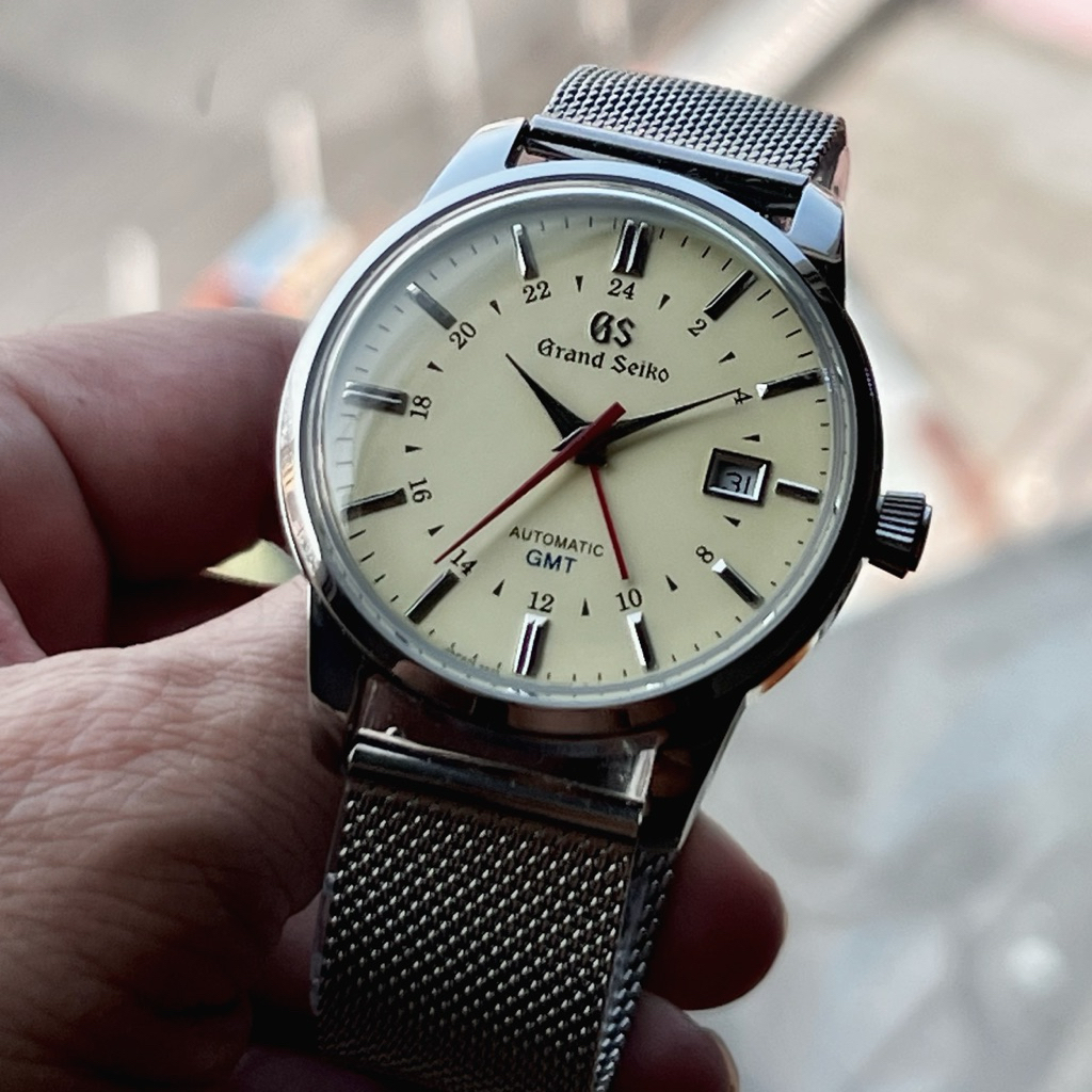 Grand Seiko Elegance GS Mod Cream Dial 40mm Jam Tangan