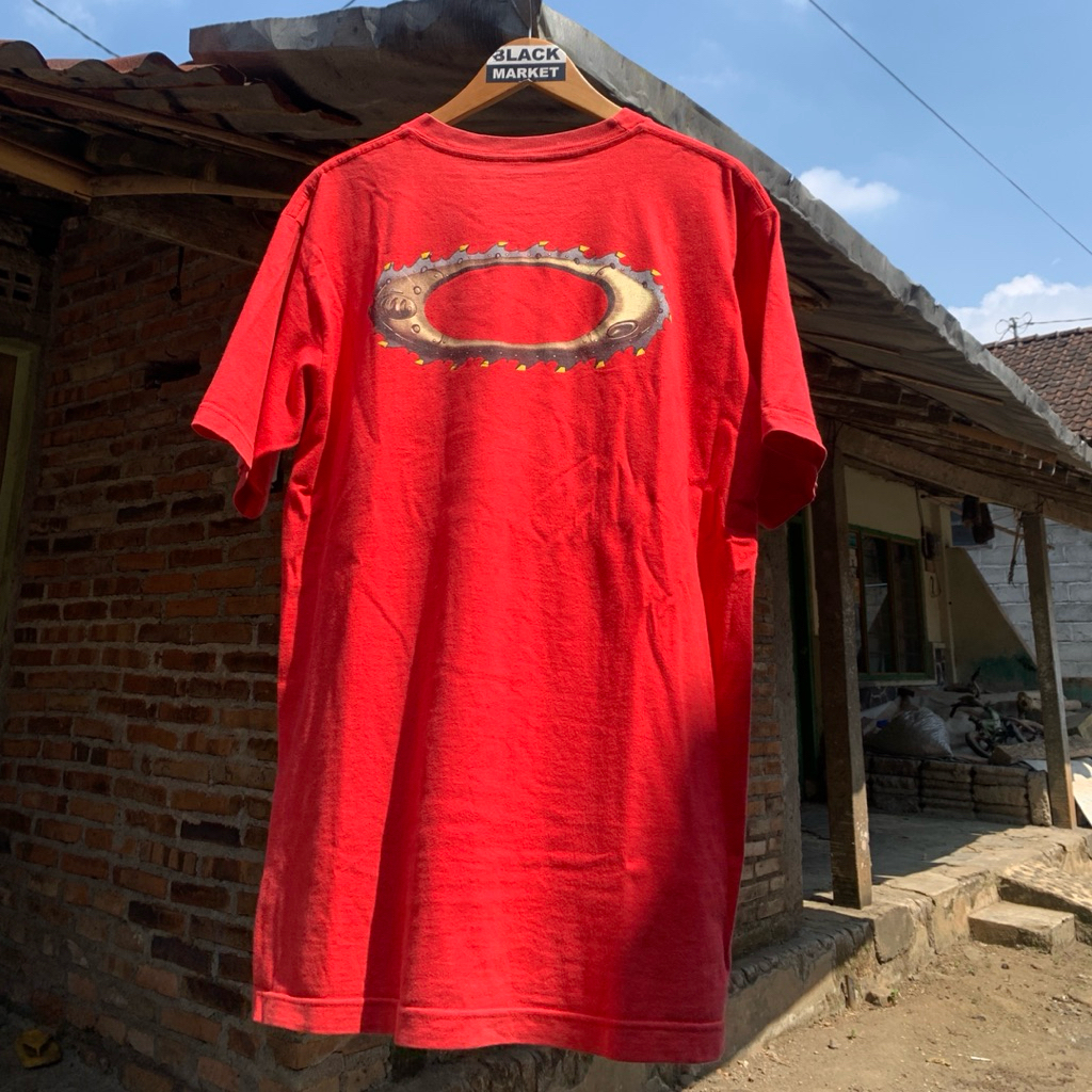 VTG 80s OAKLEY BIG LOGO GEAR TSHIRT
