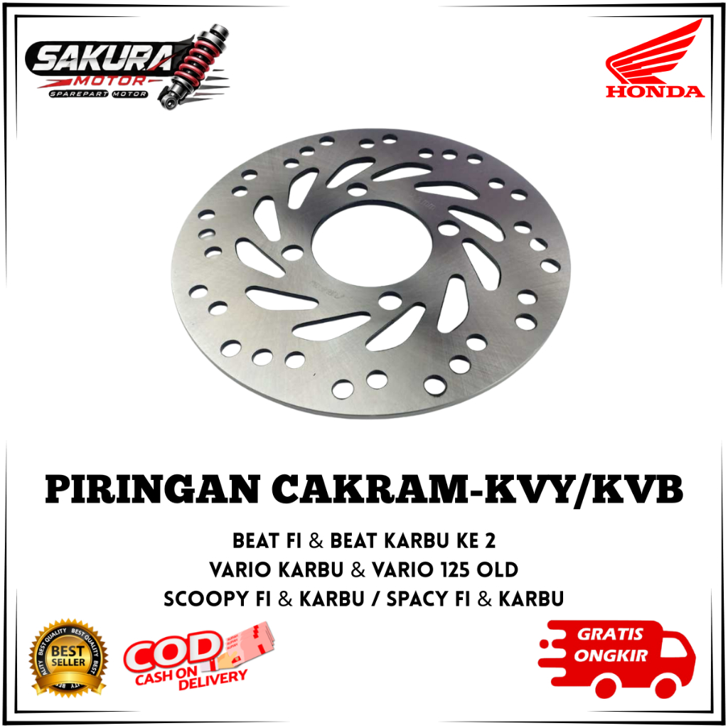 Piringan Cakram Beat - Piringan Cakram Vario Fi KVY - KVB