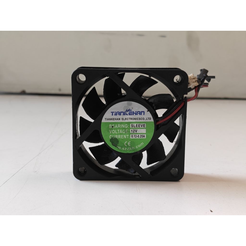 Fan kipas TianKehan DC 12V-0,25A 6×6cm 2pin