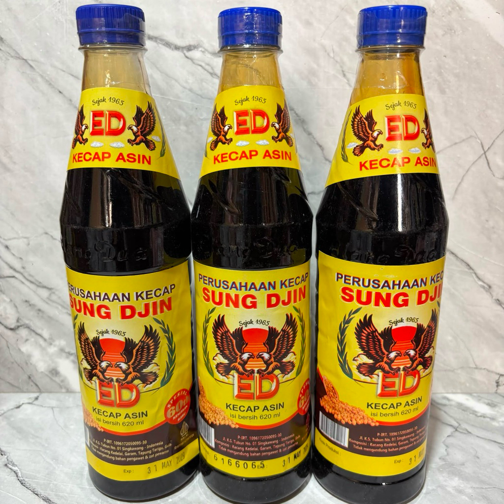KECAP ASIN ELANG DUA & ELANG DUA SPESIAL 620Ml ( Kalimantan )