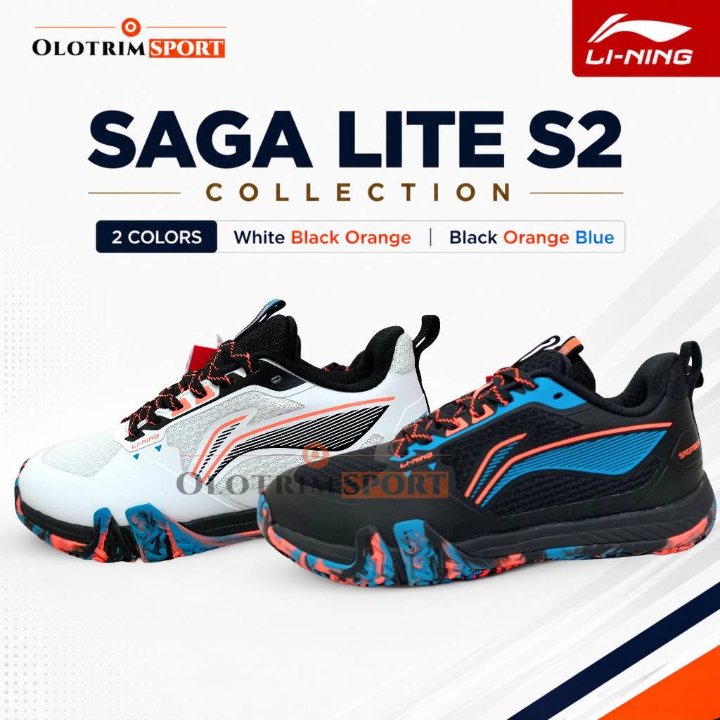 Sepatu Badminton LINING SAGA LITE S2 LTD LIMITED EDITION Original