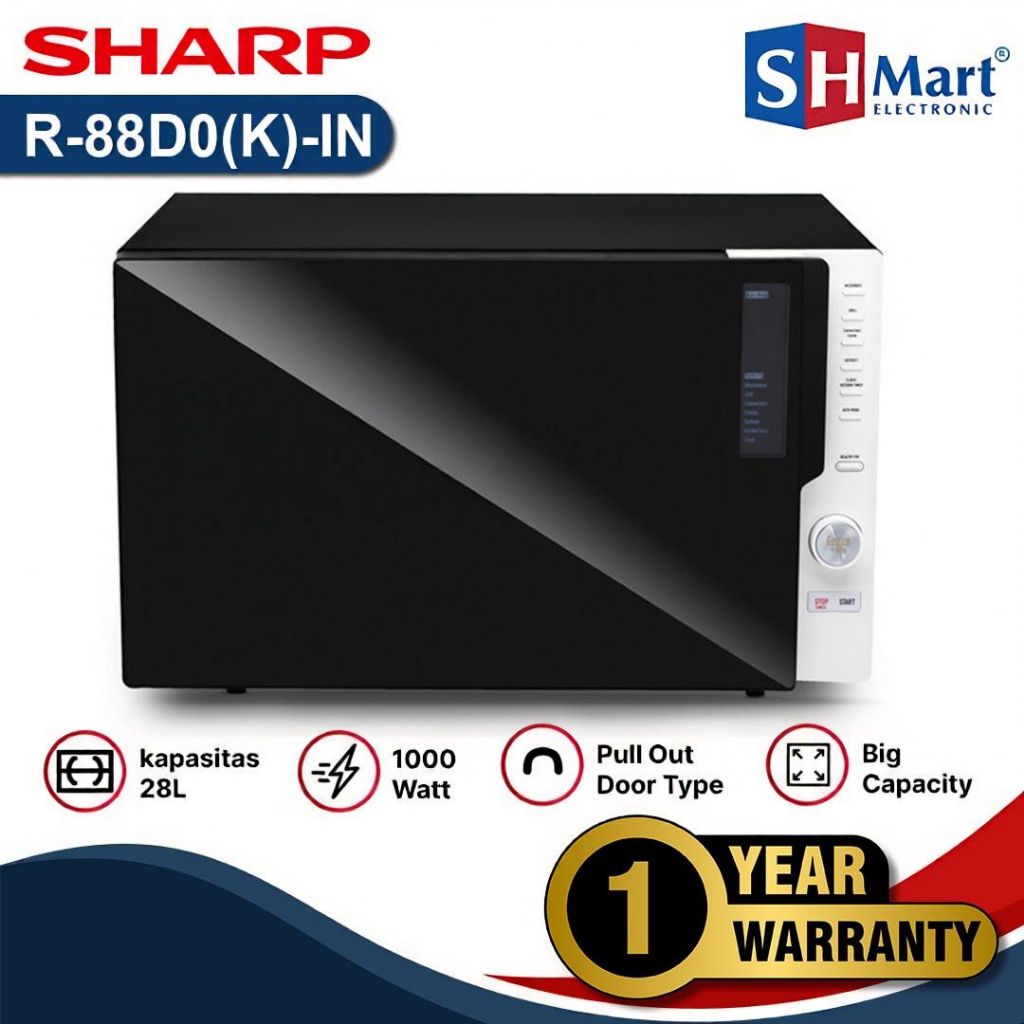 Sharp R-88D0(K)-IN Microwave
