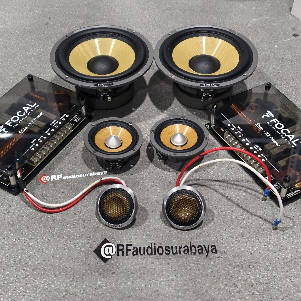 FOCAL KX3 speaker 3 way FOCAL ES 165 KX 3  FOCAL KX  MADE IN FRANCE