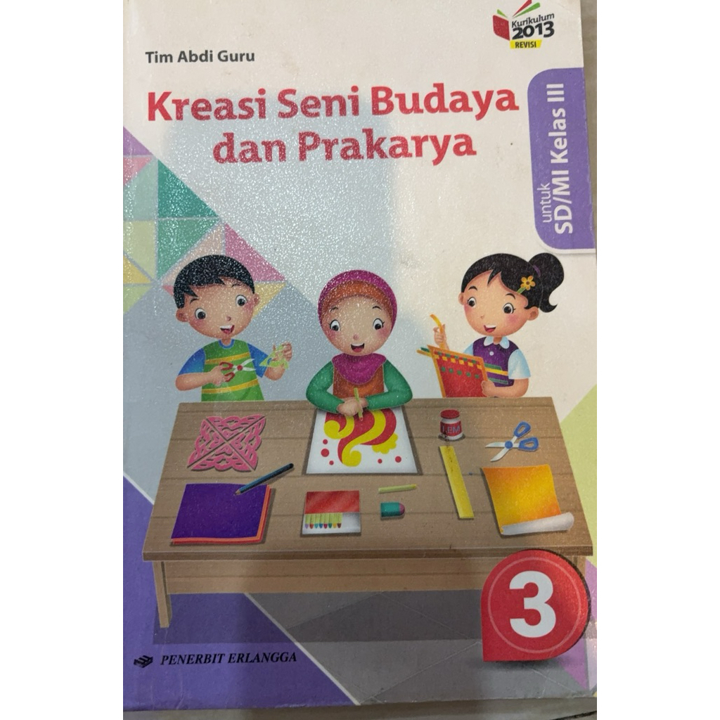 buku cetak sbdp ori kelas 3Sd second