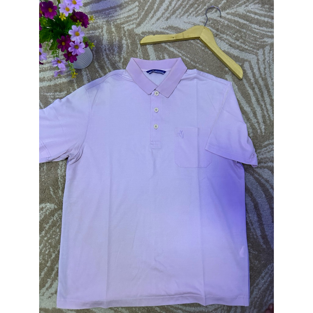 Polo shirt kaos Pria Kim YoungJoo size L