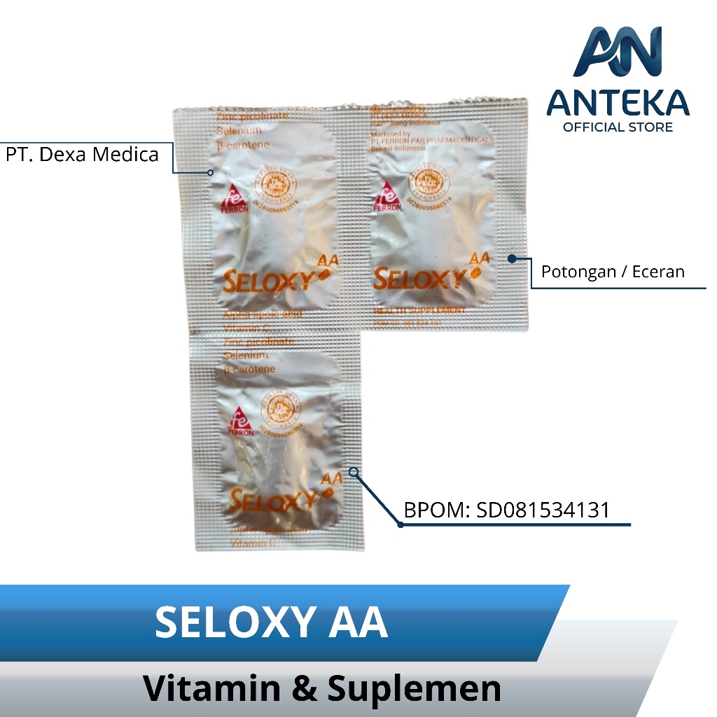 Seloxy AA Potongan - Eceran - Satuan - Seloxy AA Eceran