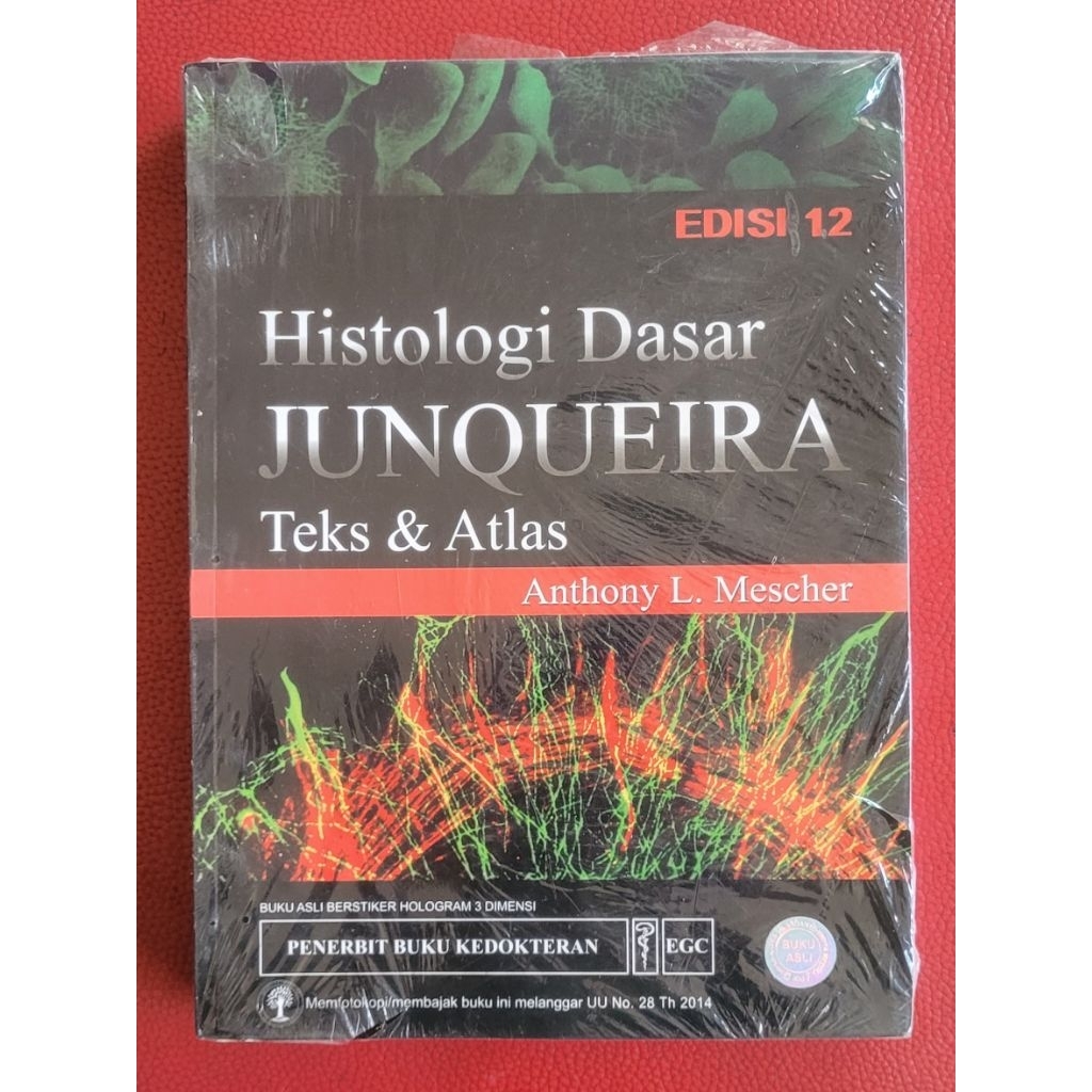 Buku Original Histologi Dasar JUNQUEIRA Teks & Atlas Edisi 12