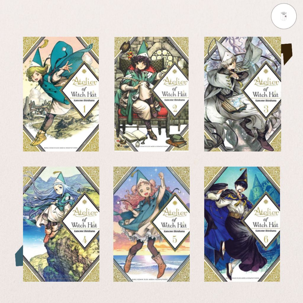 Buku Komik Atelier of Witch Hat - Kamome Shirahama