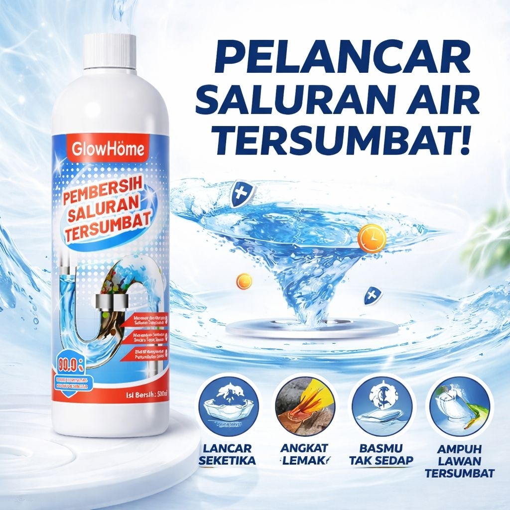[PG STORE] Glow Home | Anti Sumbat WC Saluran Air Wastafel Mampet