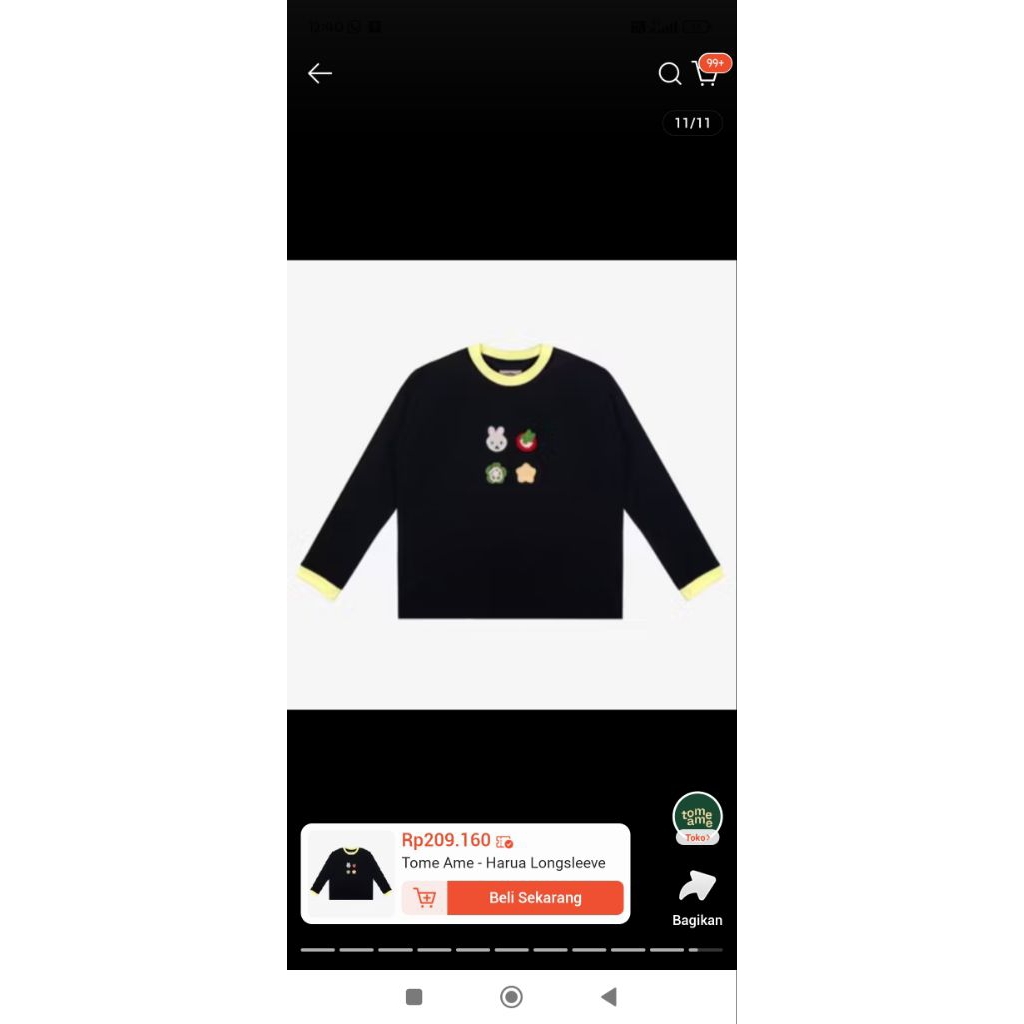 harua longsleeves by tome ame