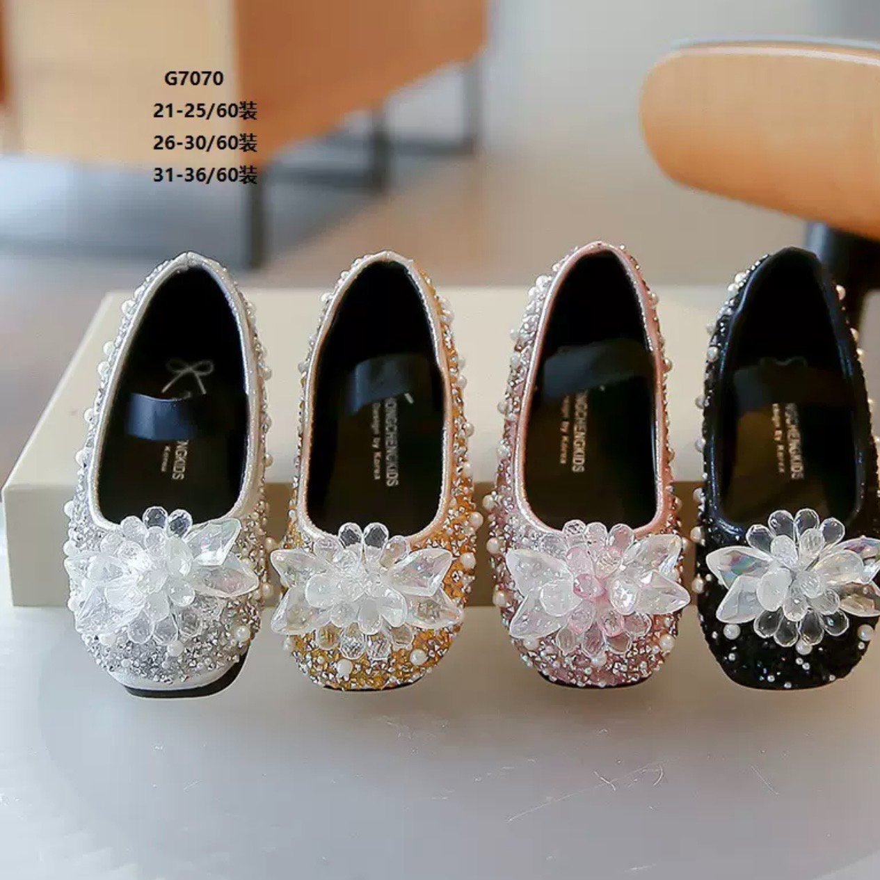 [YY] Sepatu Flat Shoes Anak Pesta Sepatu Anak Model Princess Sepatu Flat Shoes Anak Perempuan Import
