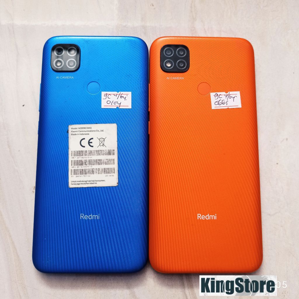 REDMI 10 6/128 ~ REDMI NOTE 8 PRO 6/64 ~ REDMI NOTE 8 ~ 9C 4/64 ~10A 4/64 ~ 12C 4/64 ~ 9A 2/32 Secon