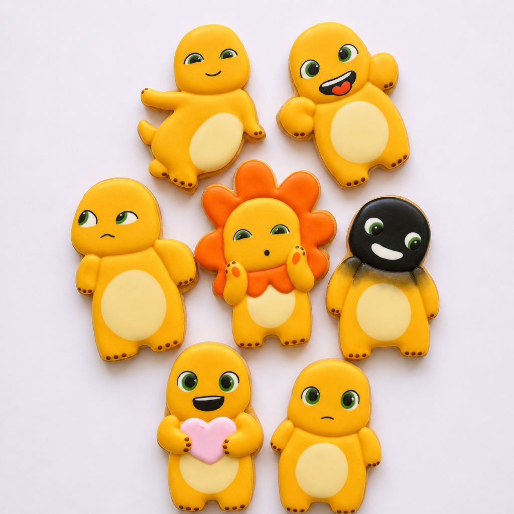 Nailong Cookies – (7-8cm) Kukis Lebaran / Kue Kering Idul Fitri / Icing Cookies / Decorated Cookies 