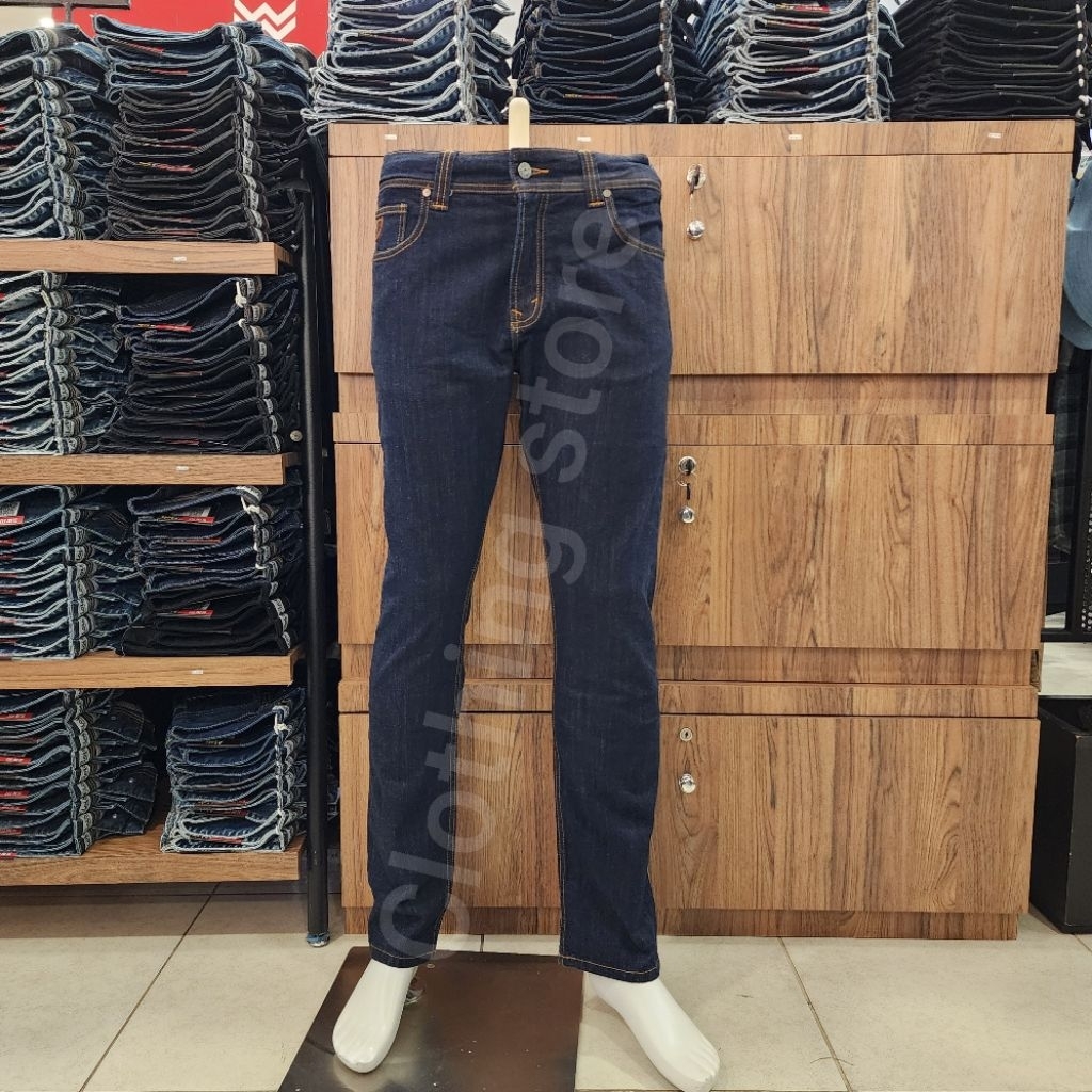 LOIS ORIGINAL celana jeans panjang pria slimfit stretch navy SVS139A