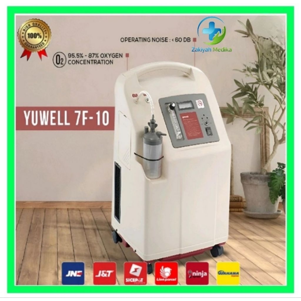 Oxygen Concentrator YUWELL 7F-10 | Oksigen Concentrator 10 Liter | Oksigen Concentrator 10LPM