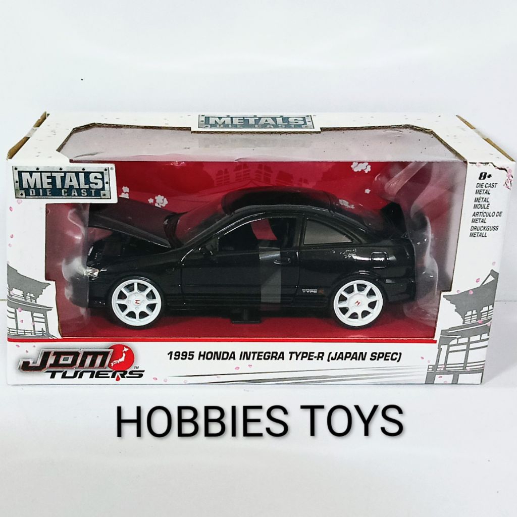 Diecast Jada 1/24 JDM Tuners 1995 Honda Integra Type R Japan Spec