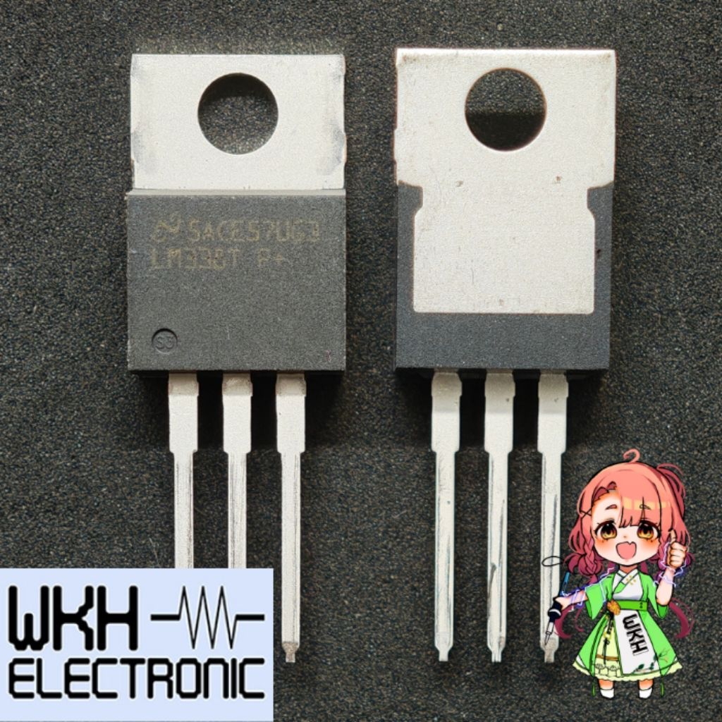 ORIGINAL LM338T LM338 LM 338T 338 5A Adjustable Regulator TO-220 BF11